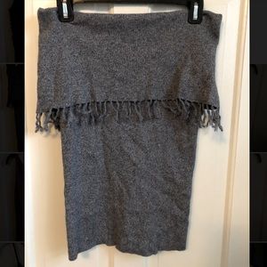 Off the Shoulder Fringe Top